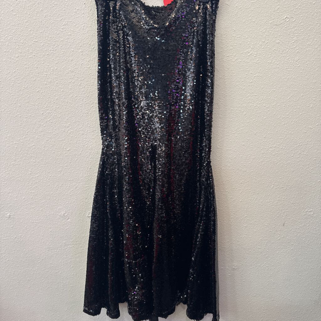 L & B,SEQ LONG SKIRT ,BLK ,L