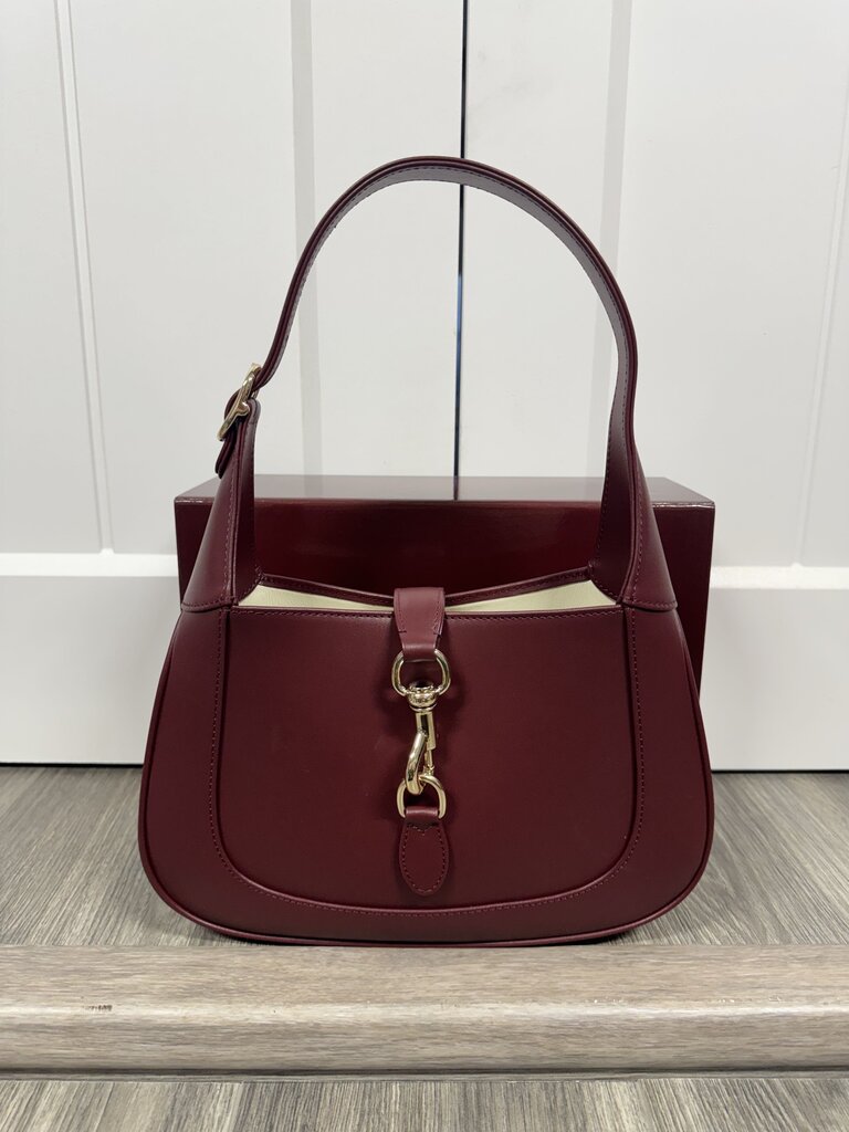 NEW INSPIRED GG CROSSBODY,Wine