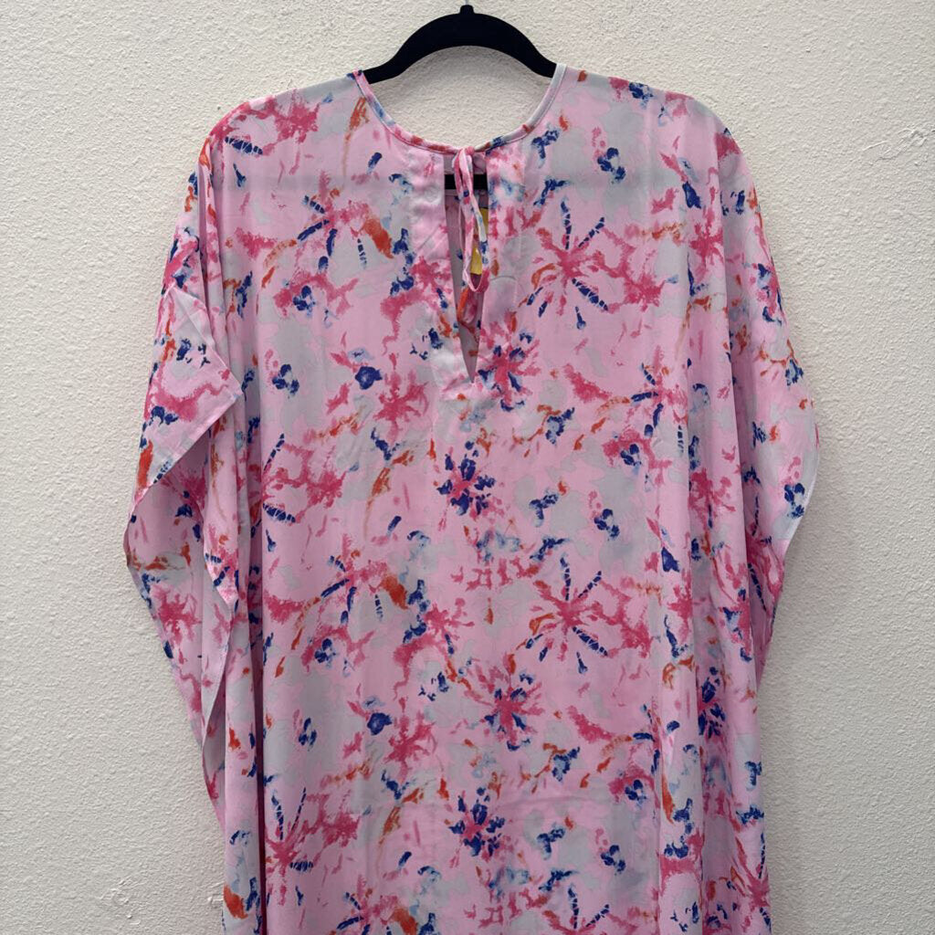 BUDDY LOVE,SHEER PATTERNED DRESS ,PINK ,XS