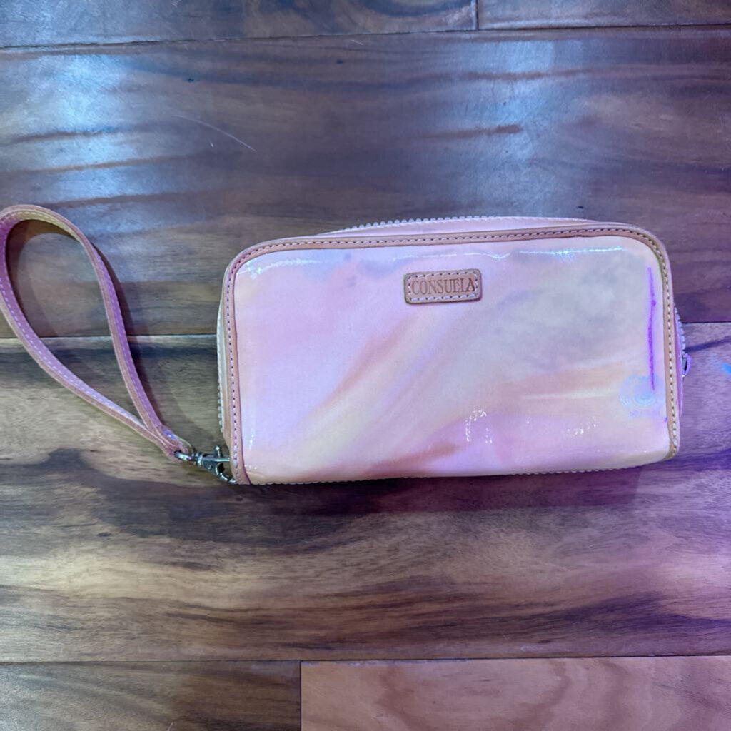 CONSUELA,NEW CONSUELA WALLET ,PEACH