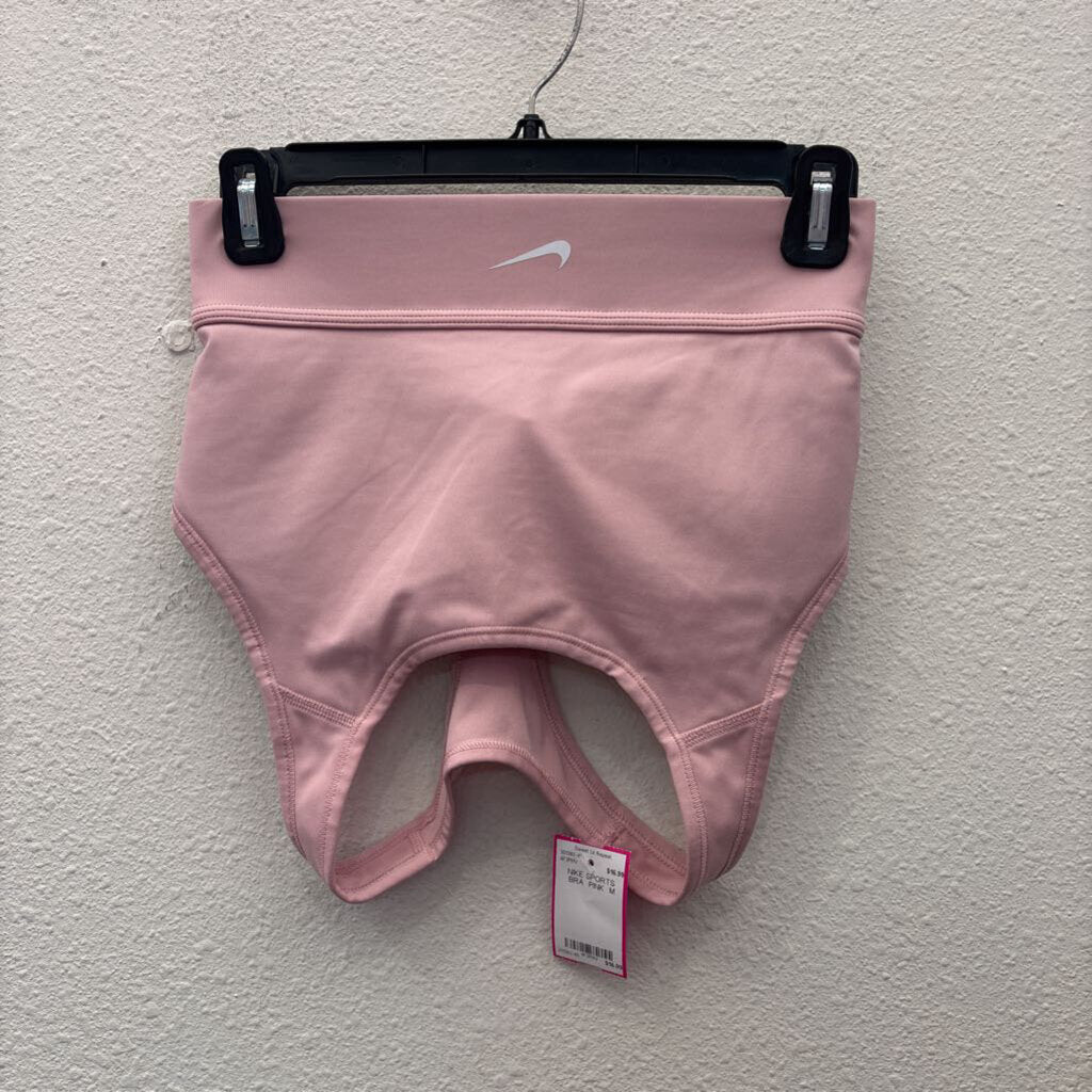 NIKE,NIKE SPORTS BRA ,PINK ,M