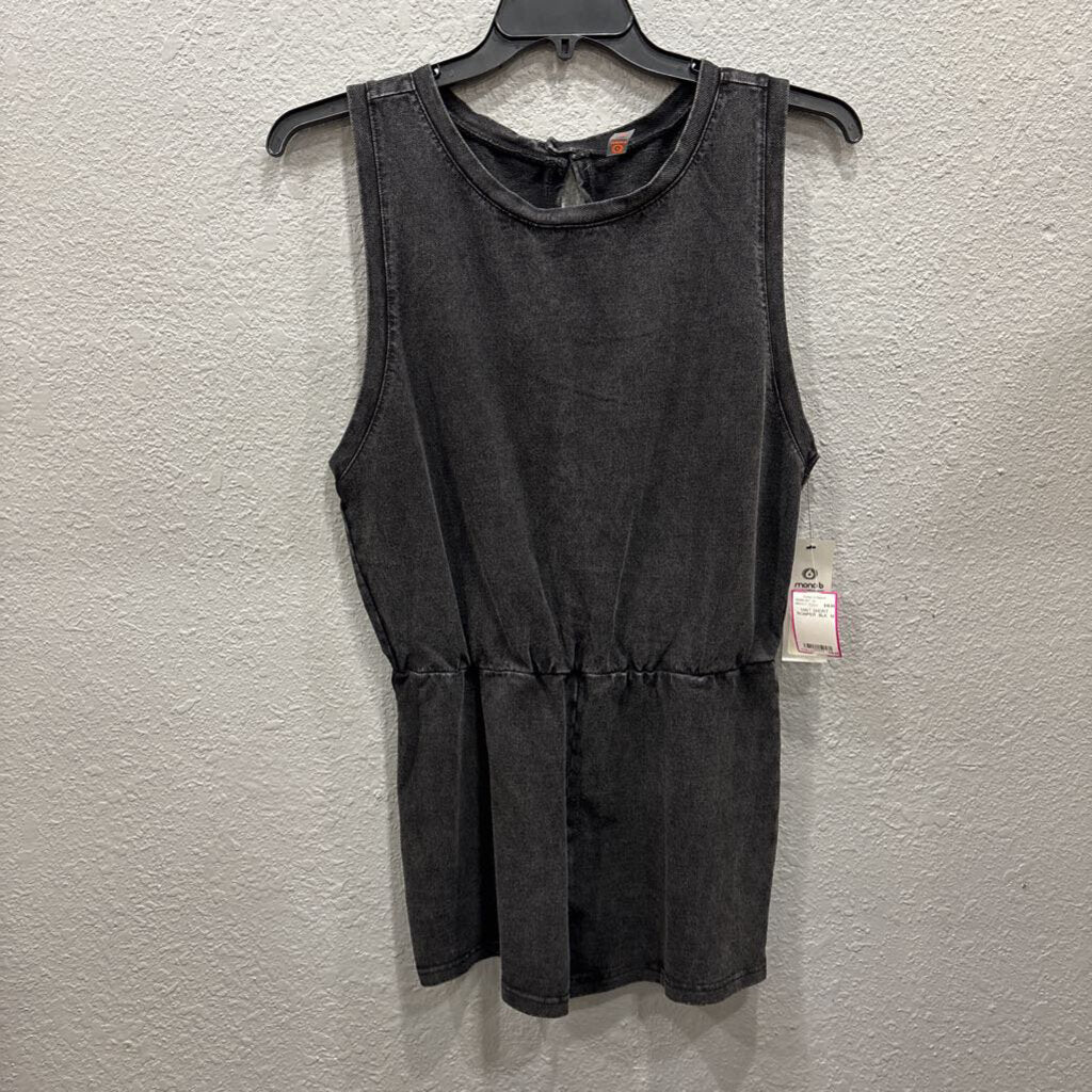 MONO B,NWT SHORT ROMPER ,BLK ,M