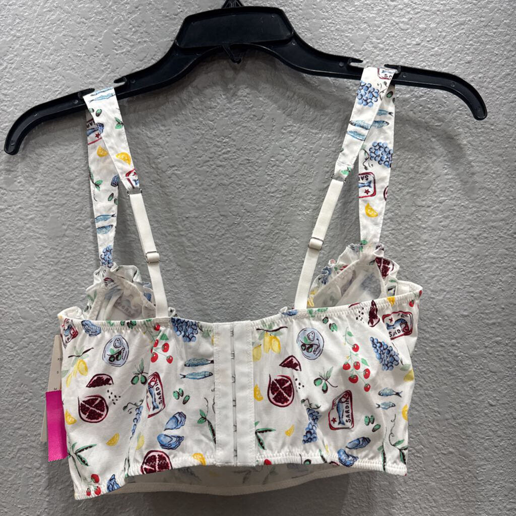 COLSIE,NWT TANK FRUIT TOP,FRUIT,S