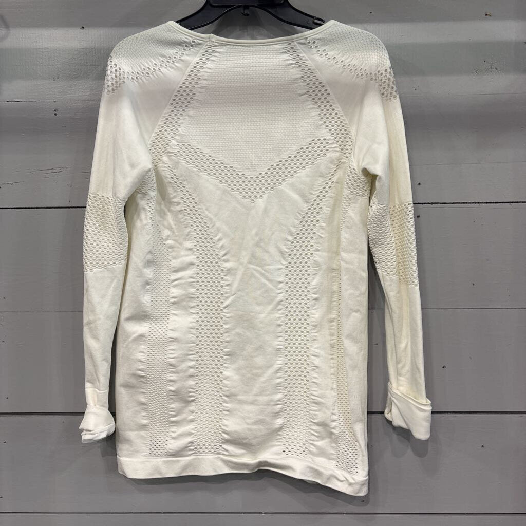 ATHLETA,LAYER ACTIVE TOP,WHT ,L