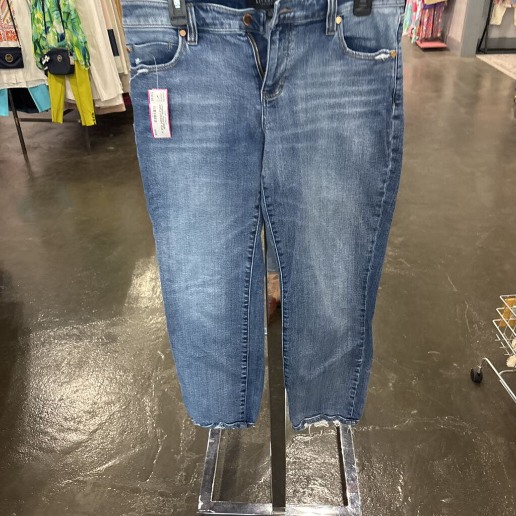 LIVERPOOL,DENIM ANKLE STRAIGHT ,BLUE ,28