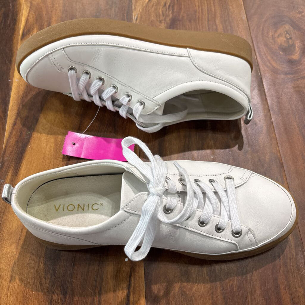 VIONIC,VIONIV WINNY SNEAKER ,WHITE ,9