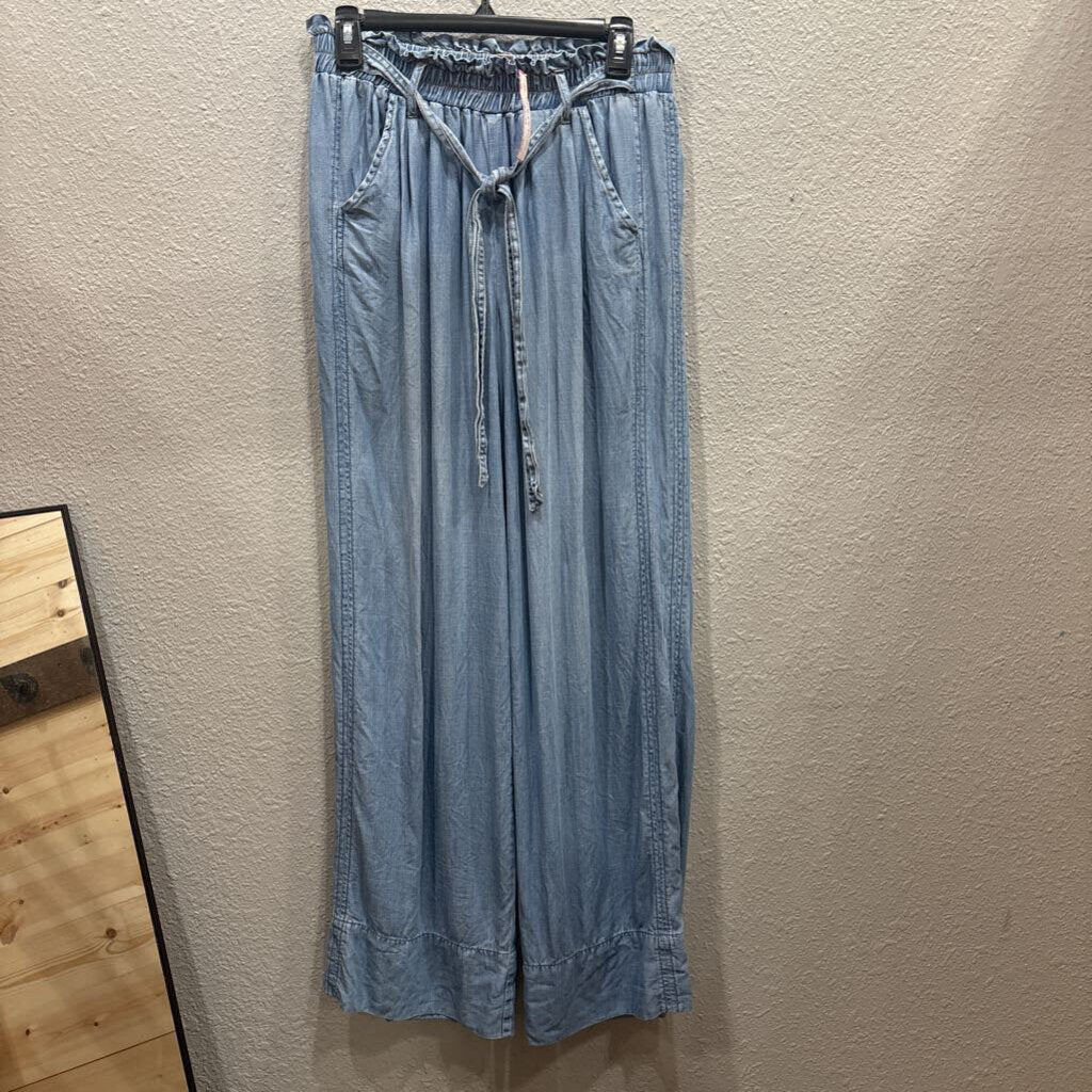 KNOX ROSE,SOFT DENIM PANT ,BLUE ,M