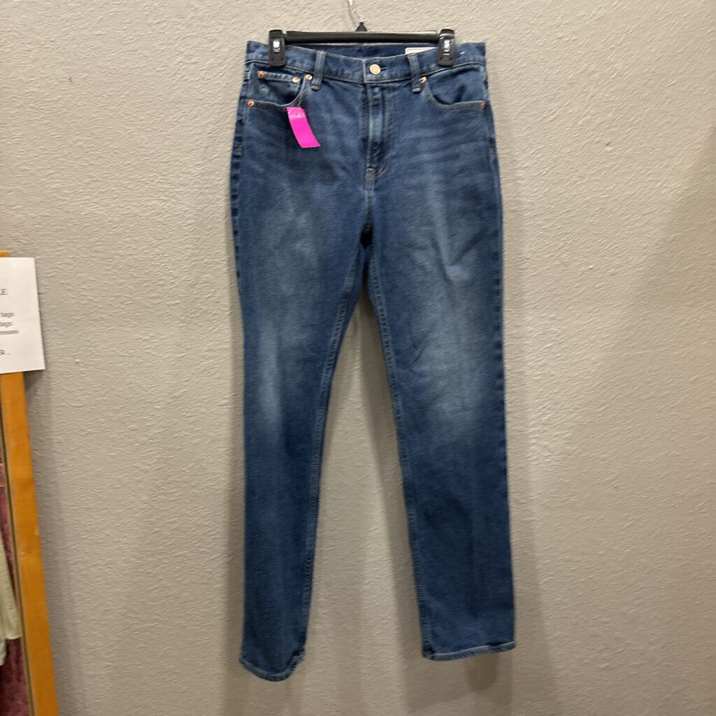 GAP,DENIM STRAIGHT ,BLUE ,10
