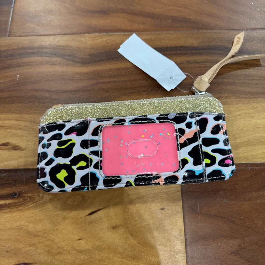CONSUELA,CONSUELA LEOPARD WALLET ,MULTI