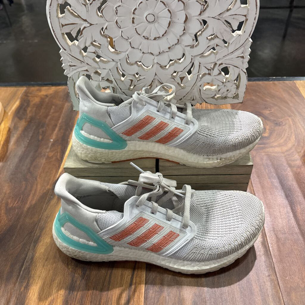 ADDIDAS,SNEAKERS GRAY/OR,GRAY/OR,8.5