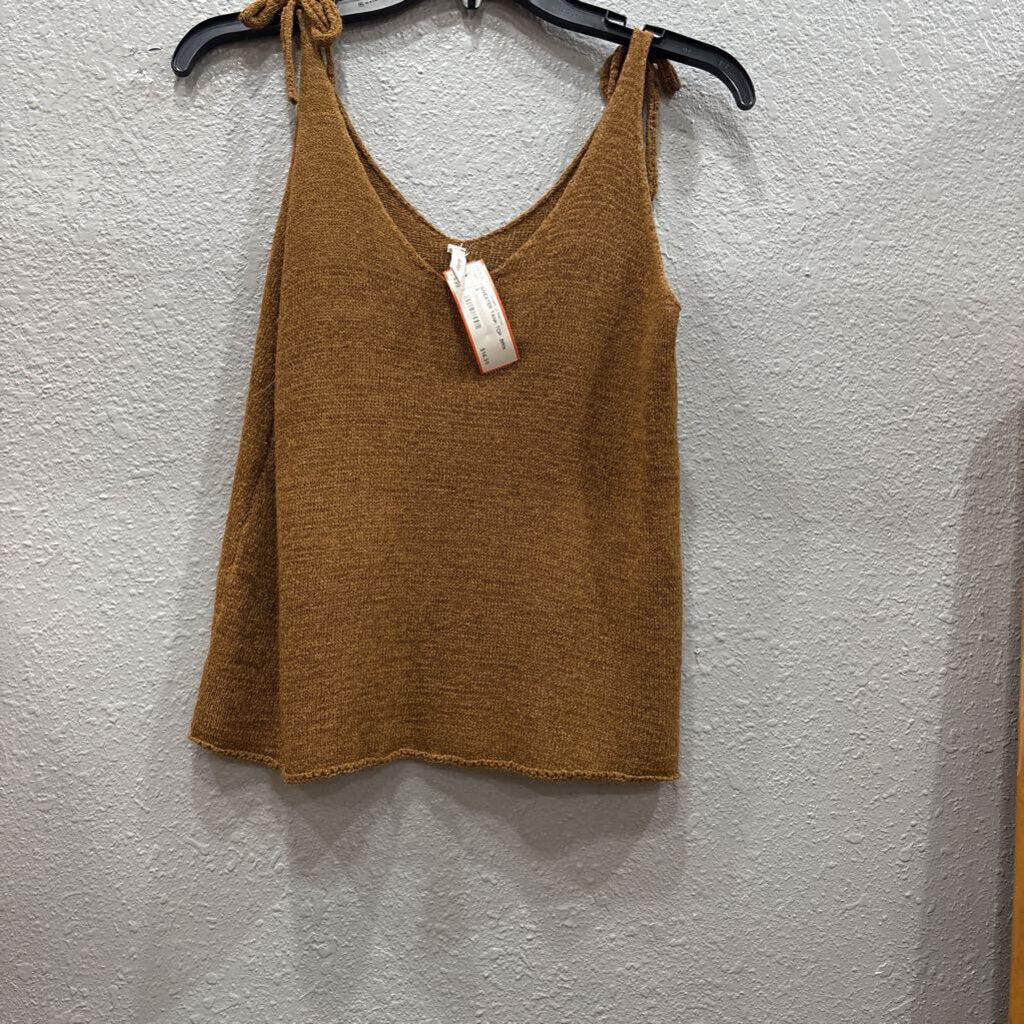 WISHLIST, SWEATER TANK TOP ,BRN ,S