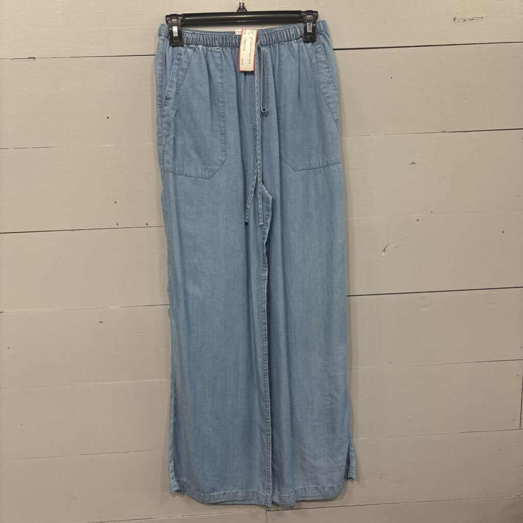 BLU PEPPER,SOFT DENIM STRAIGHT ,BLUE ,S