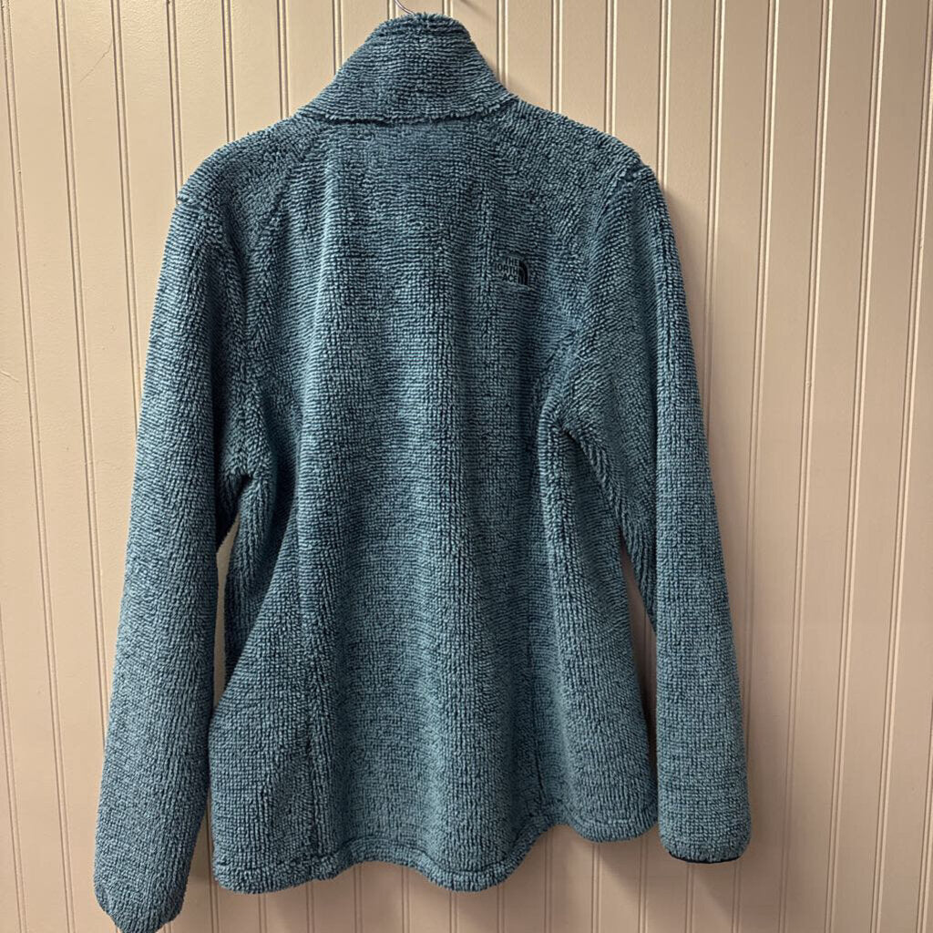 NORTH FACE,FUZZY JACKET,TURQ,LARGE