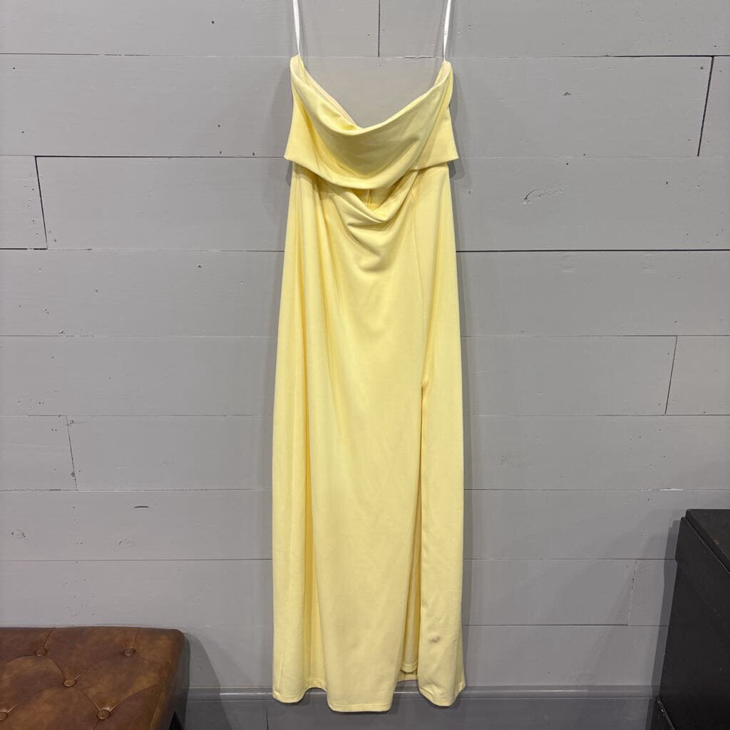 LULU'S,NWT FORMAL DRESS,YELLOW,L