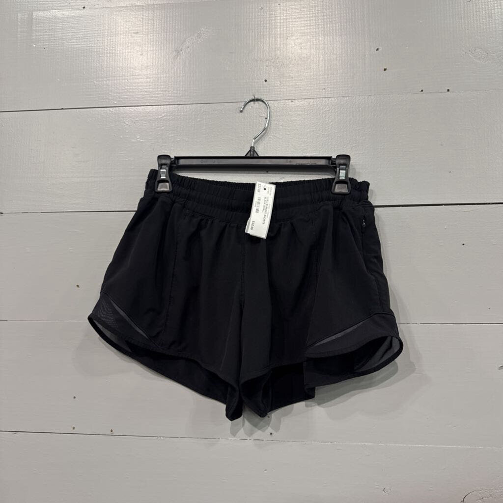 LULULEMON,LULU RUNNING SHORTS,BLACK,SMALL