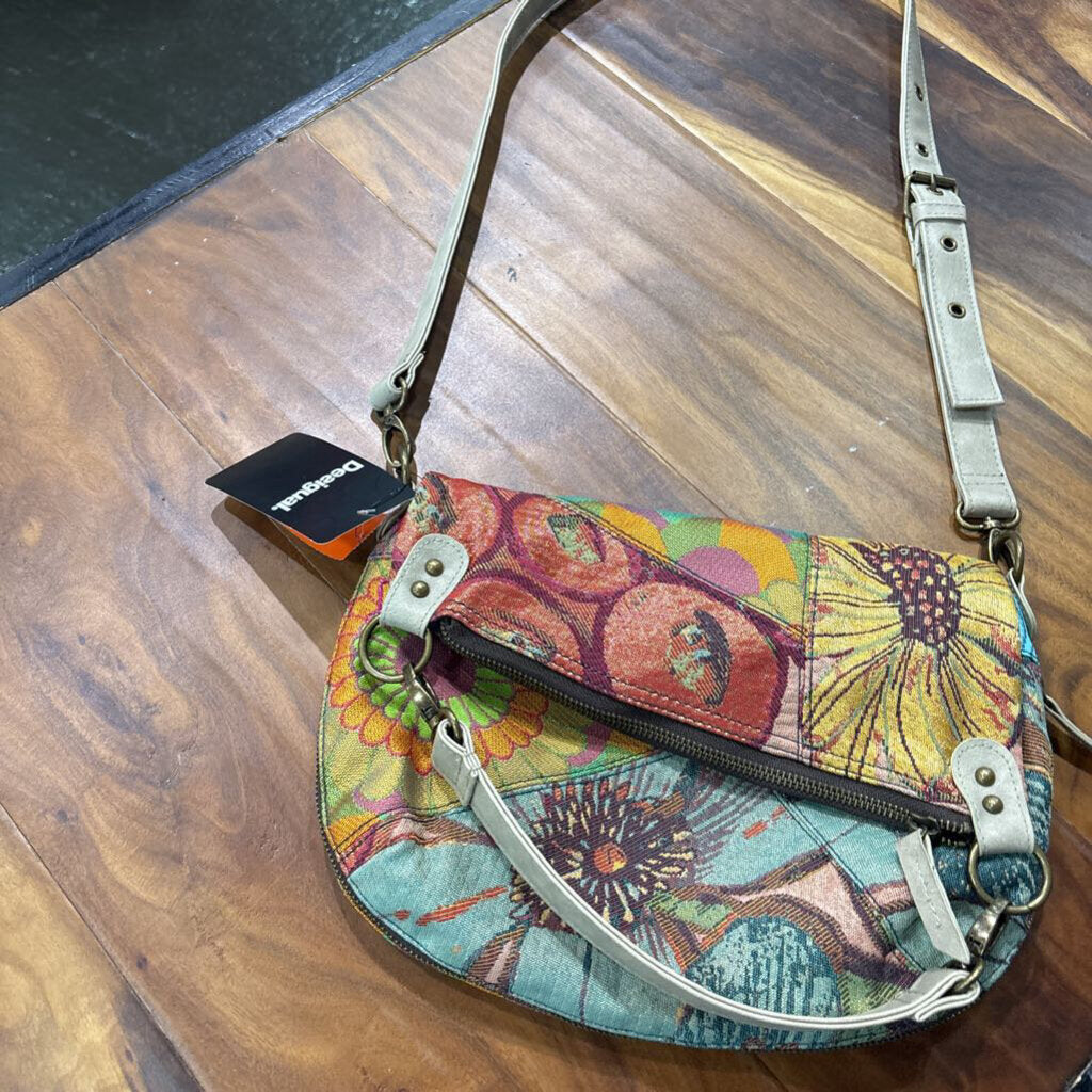 PATTERNED CROSSBODY,MULTI