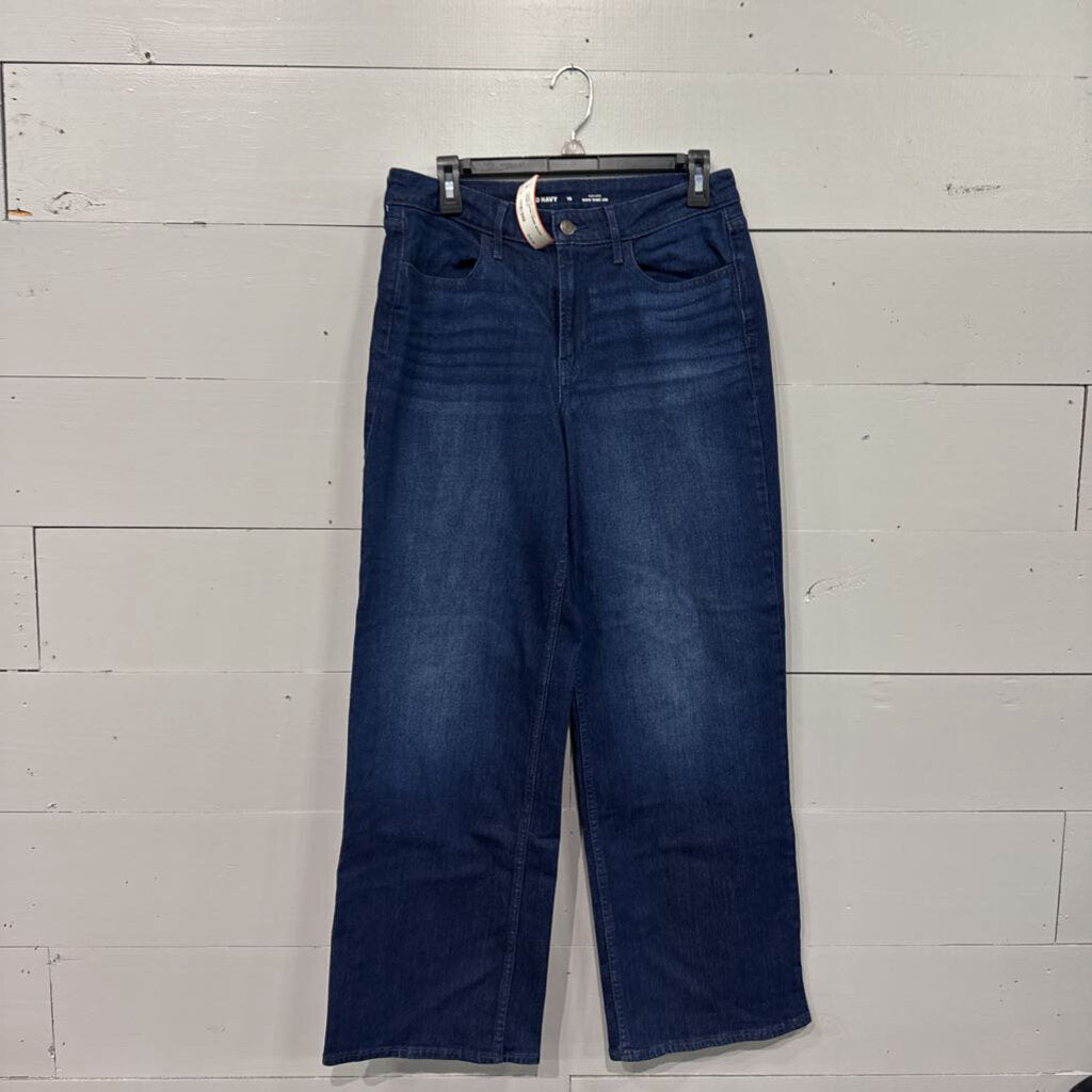 OLD NAVY,*DARK WASH DENIM JEANS,DENIM,10