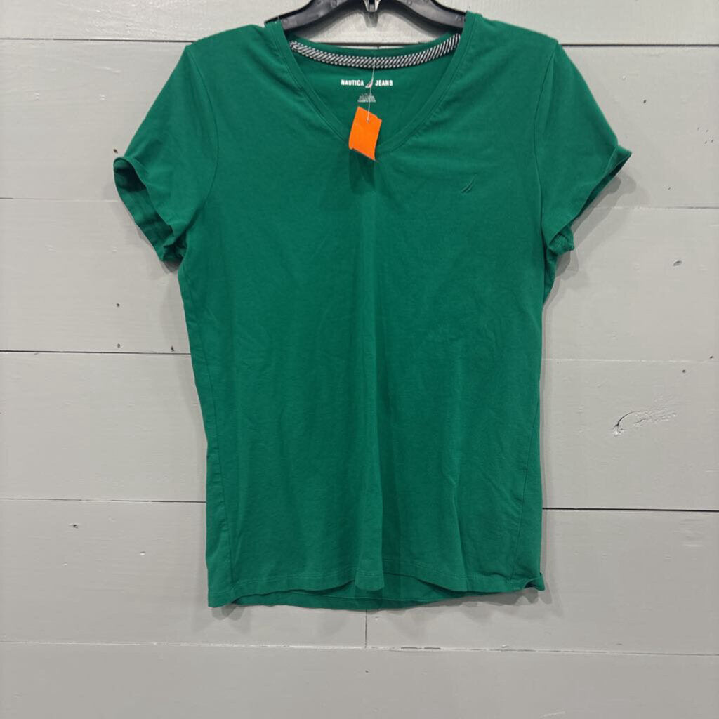 BASIC TOP ,GREEN ,L