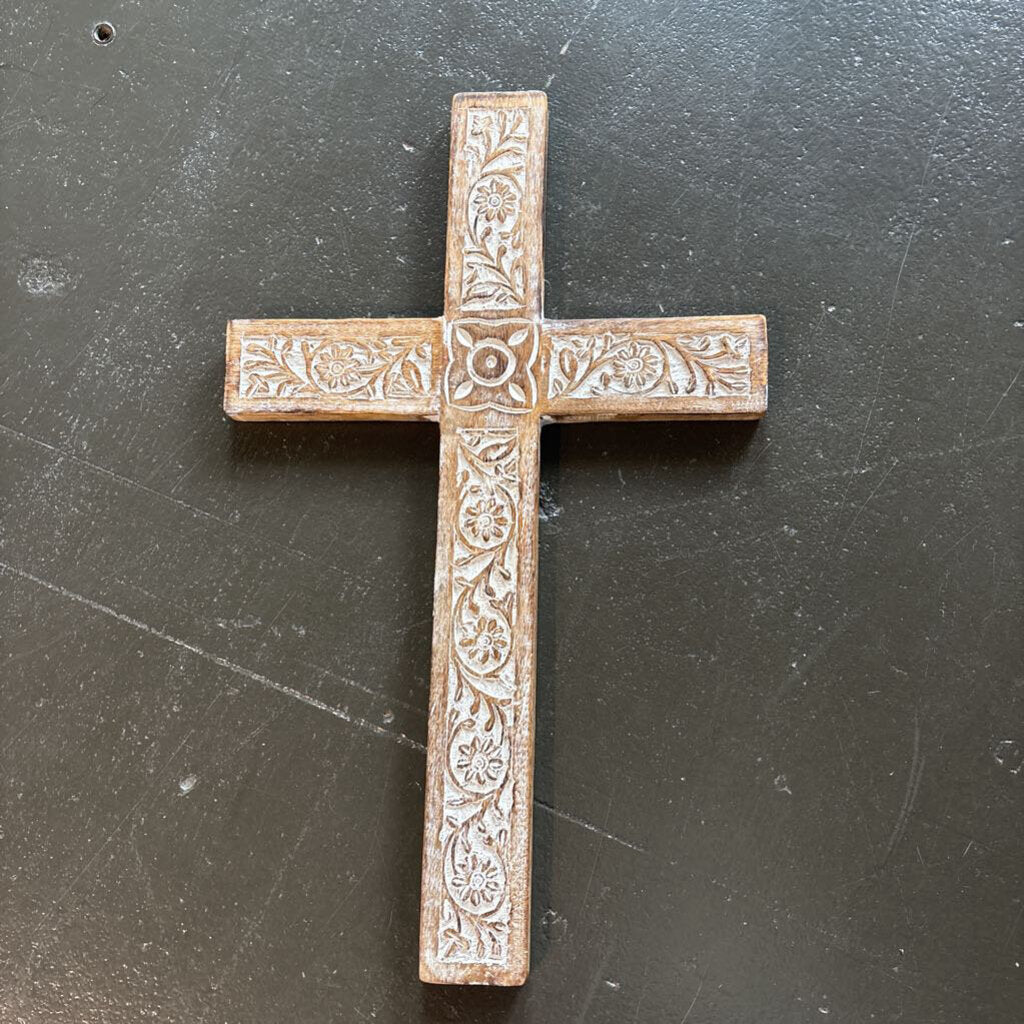*WOODEN CROSS ,BROWN