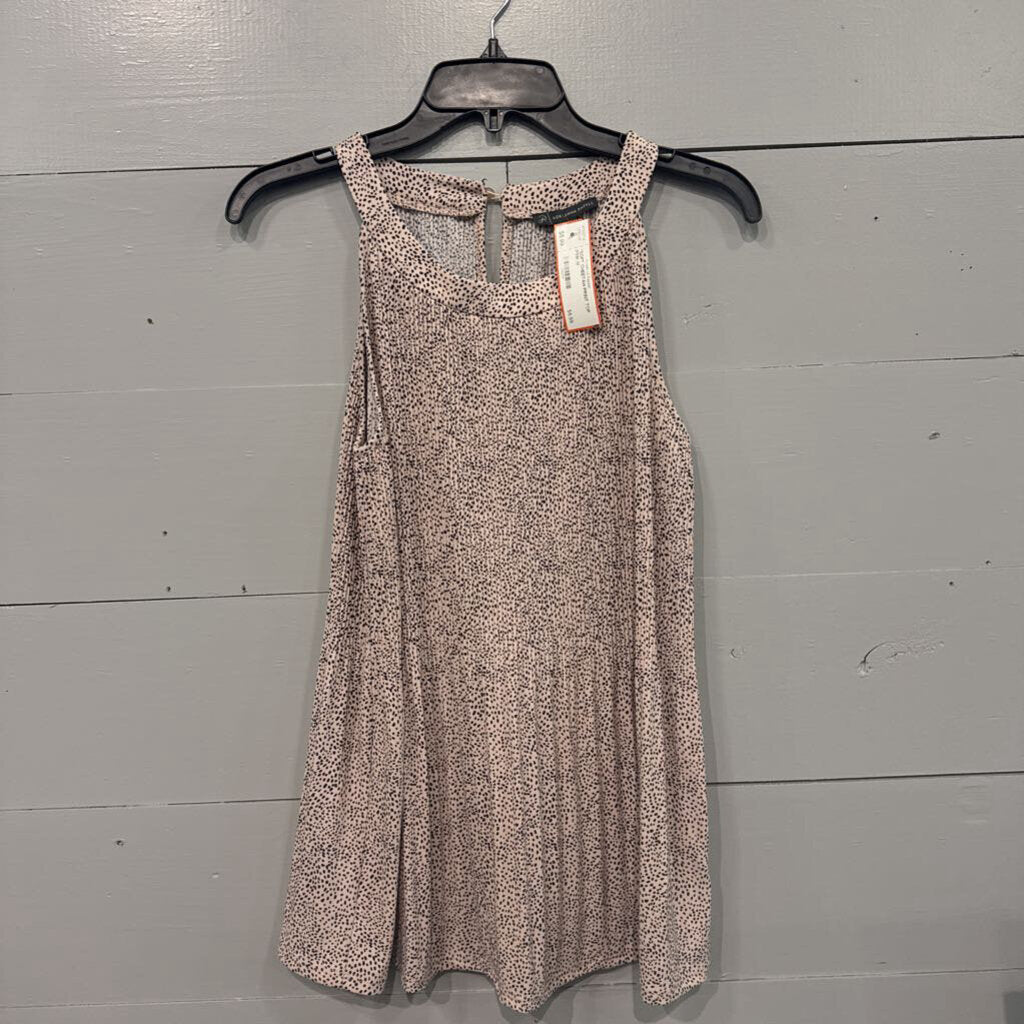 ADRIANNA PAPELL,*SOFT CHEETAH PRINT TOP,PINK,M