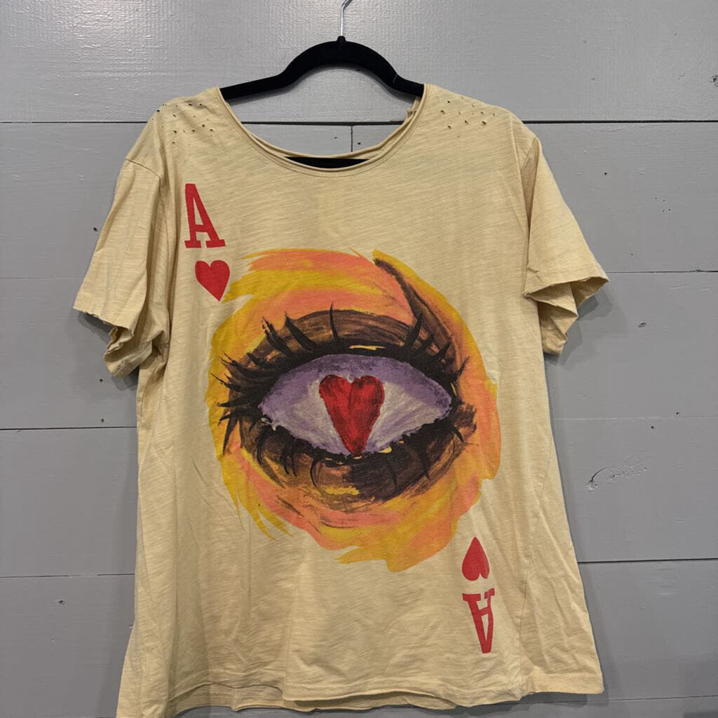 JADED GYPSY,OS DESIGNED TEE, S/M
