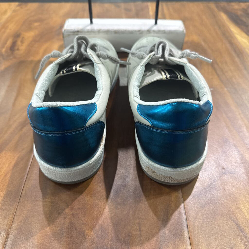 SHU SHOP,TRENDY SNEAKER,WHT BLUE ,9