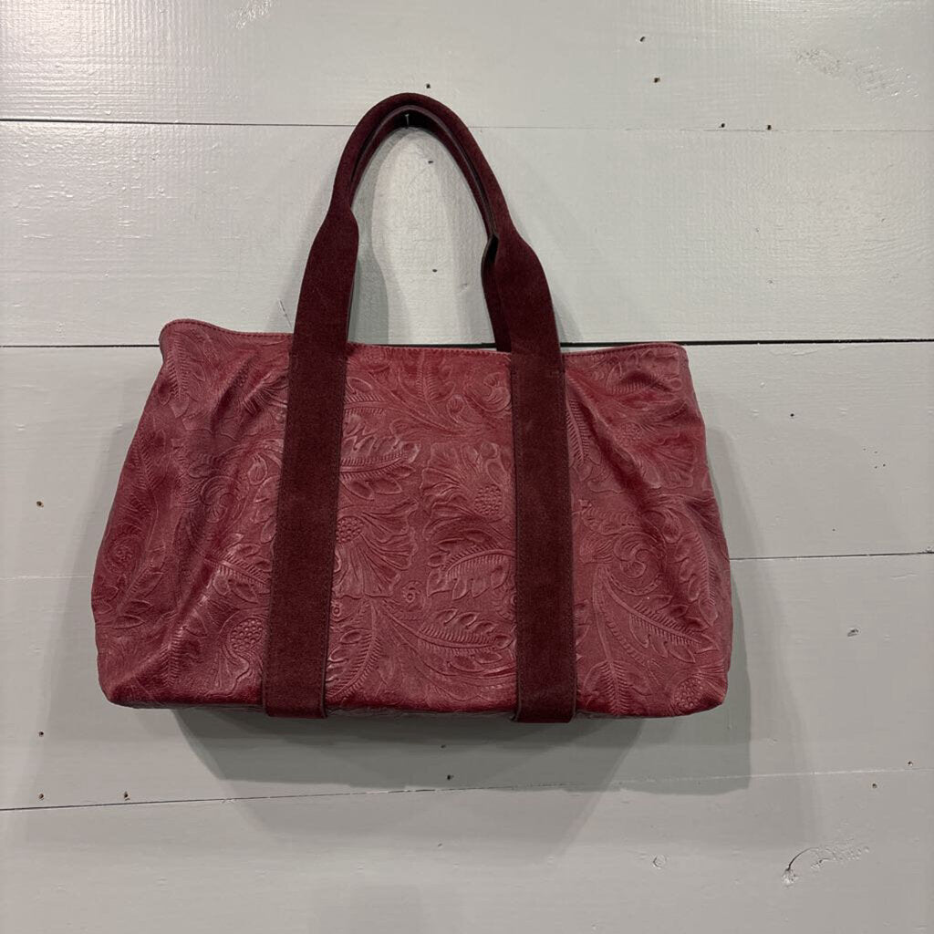 NWT MAIDEN TOTE,MAROON