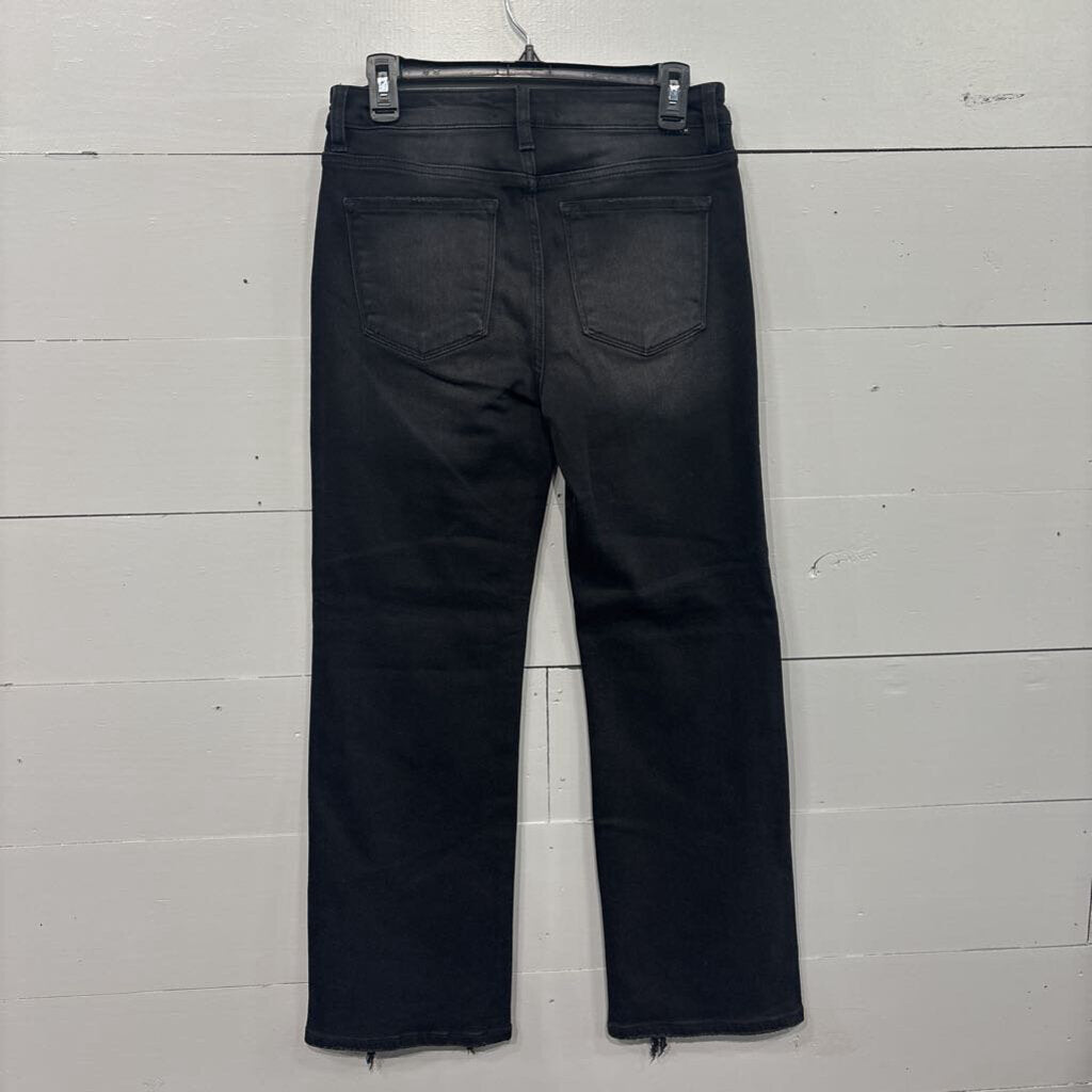 RISEN JEANS,NWT WIDE LEG JEANS PANTS ,BLK ,9/29