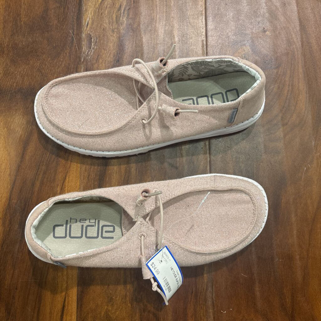 HEY DUDE,HEYDUDE SLIPON ,PINK,W10