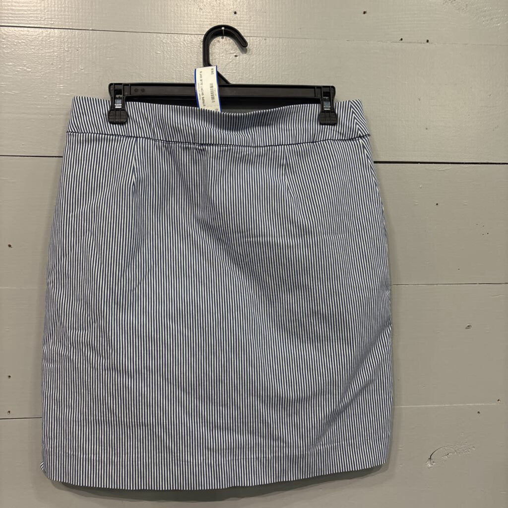 BRIGGS,STRIPE SKORT,BLUE WHT,10