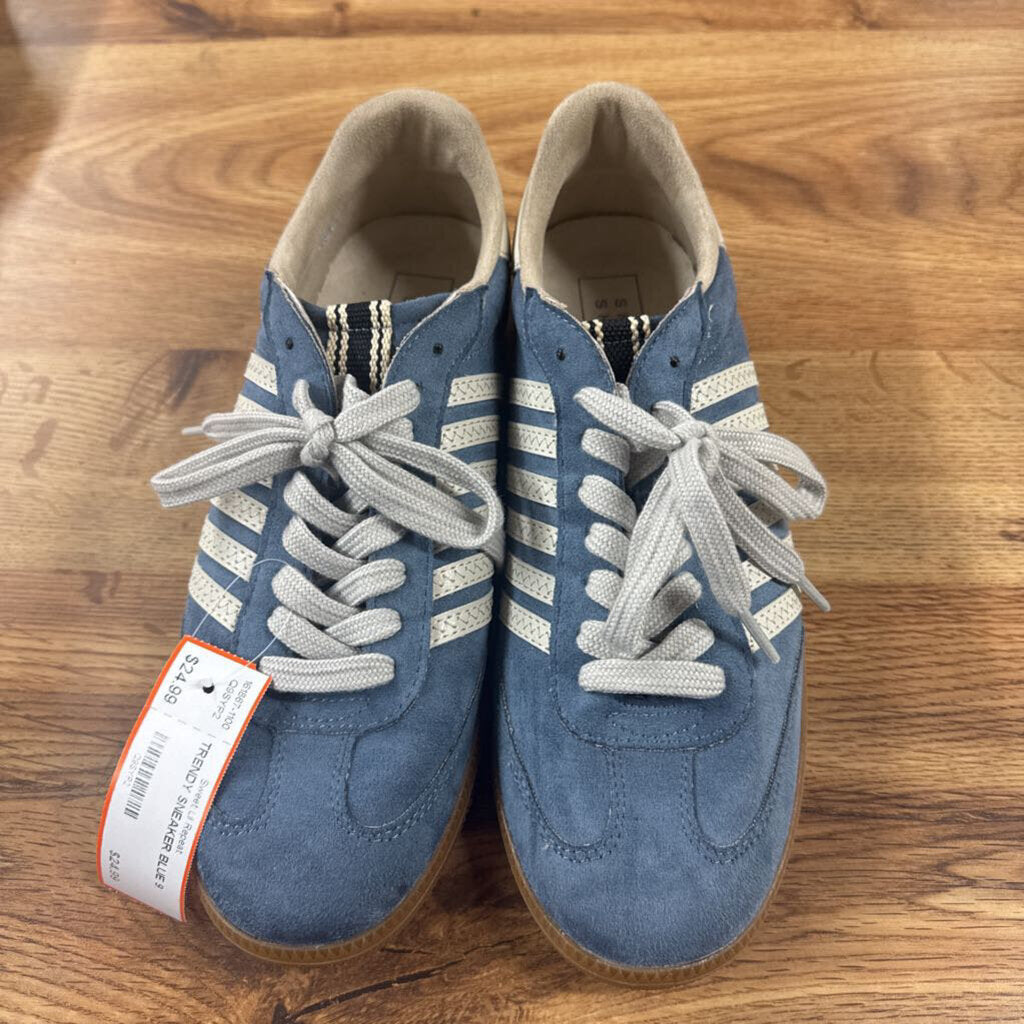 SHU SHOP,TRENDY SNEAKER,BLUE,9