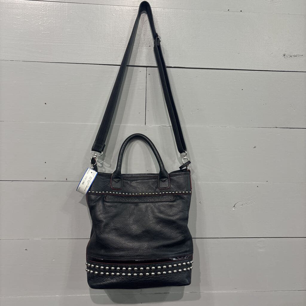 BRIGHTON,NEW BUCKET BRIGHTON BAG ,RED