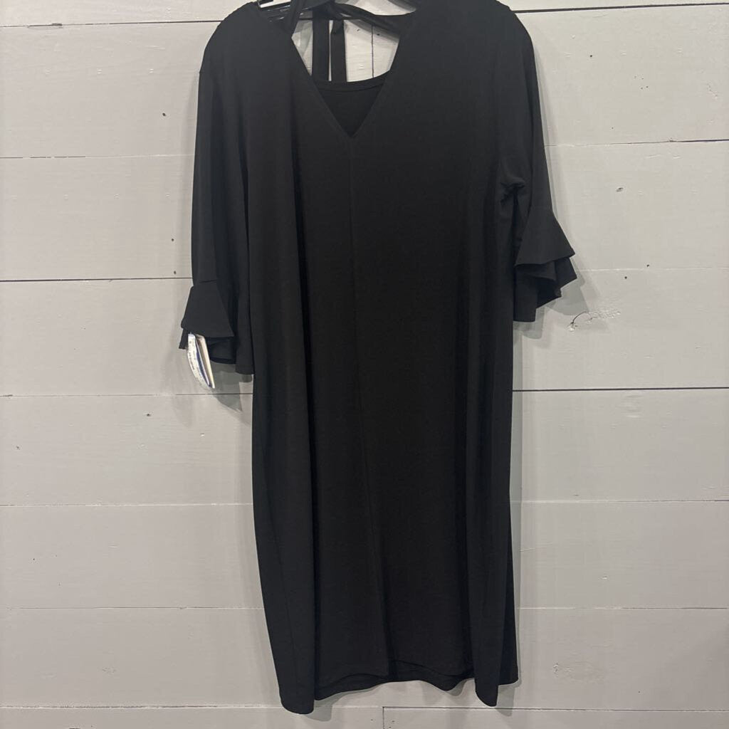 CIARA SUN WOO,NWT MAXI DRESS,BLK ,XL