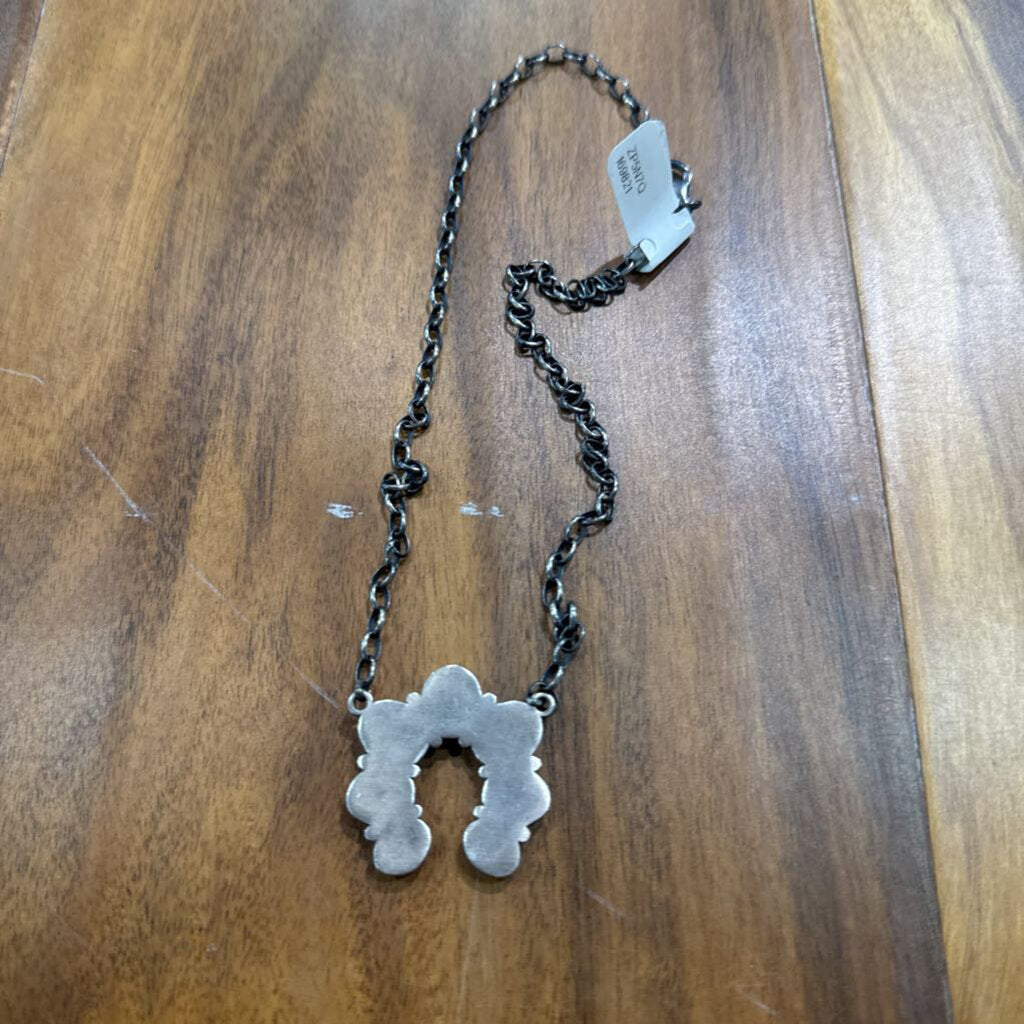 TUR U NECKLACE ,SILVER TUR,127.00