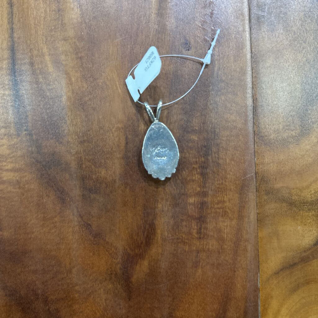 WBEGAY,NATIVE TUR NECKLACE PENDANT ,SILVER TUR