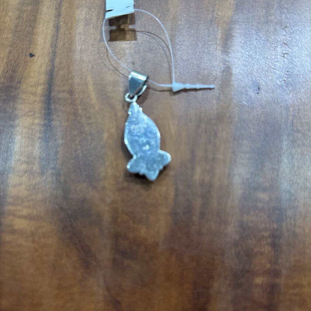 TUR TRADER DIRECT,TURQ PINK SILVER NECKLACE PENDANT ,TUR PINK