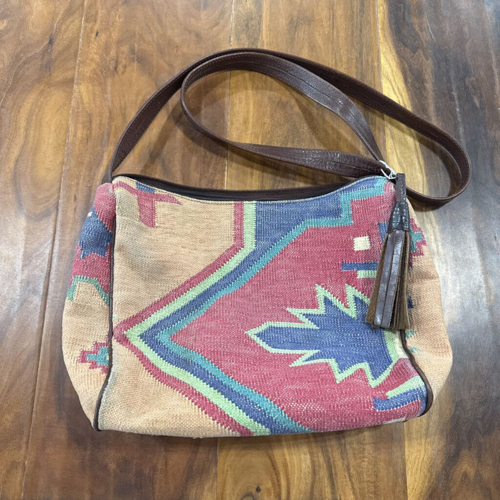 NO BRAND,AZTEC SHOLDER BAG,MULTI