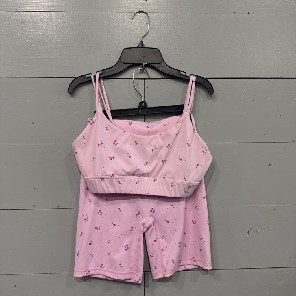 *CHERRY ATHLETIC SET,PINK ,M