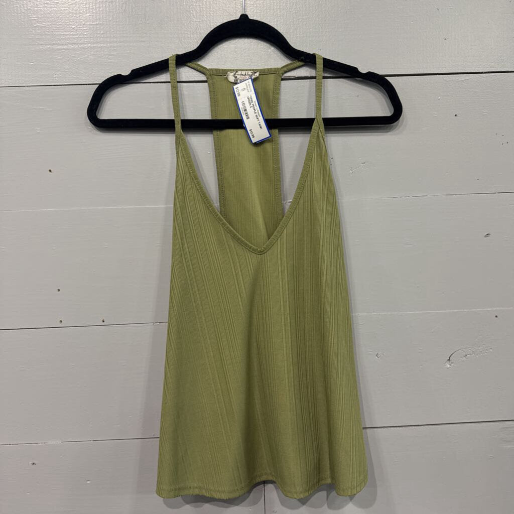 FREE PEOPLE,*FREE PEOPLE SOFT TANK,GREEN,S