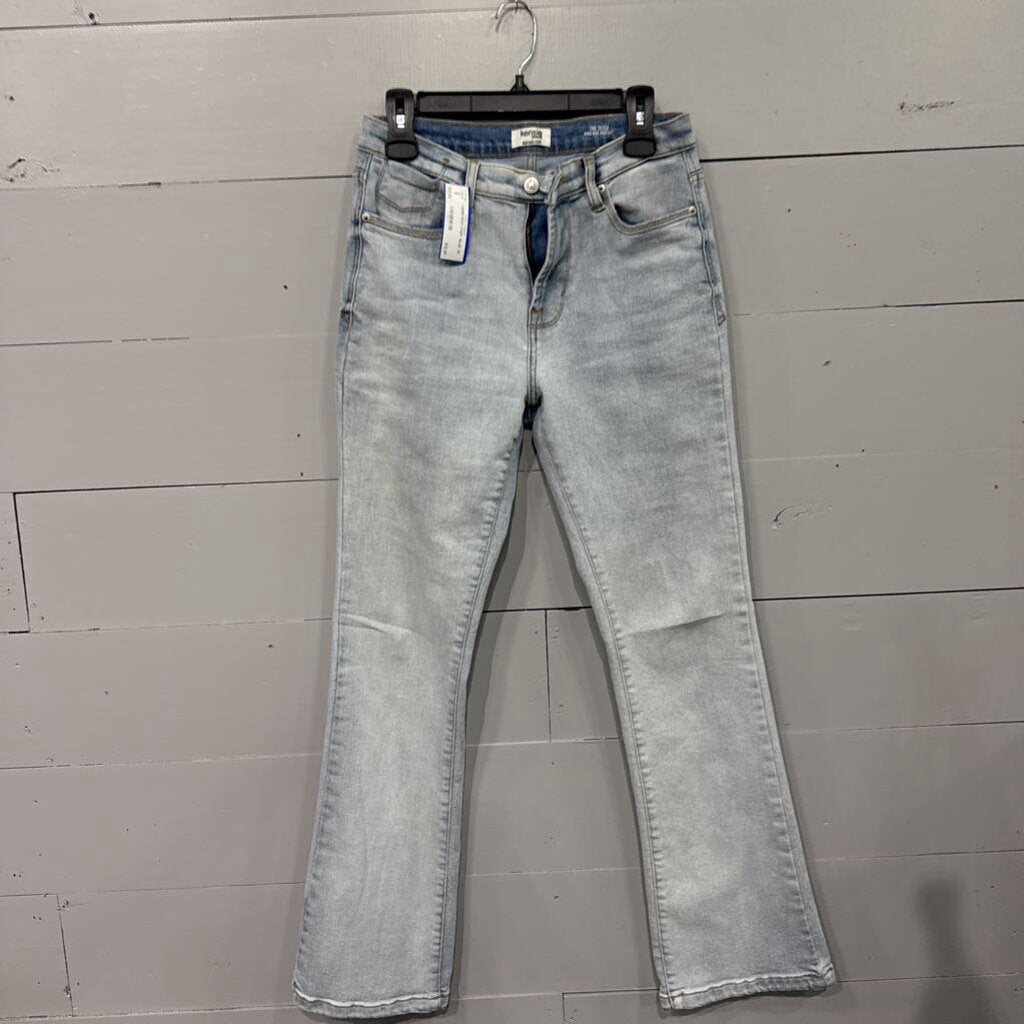 KENSIE,DENIM BOOT PANT ,BLUE ,28