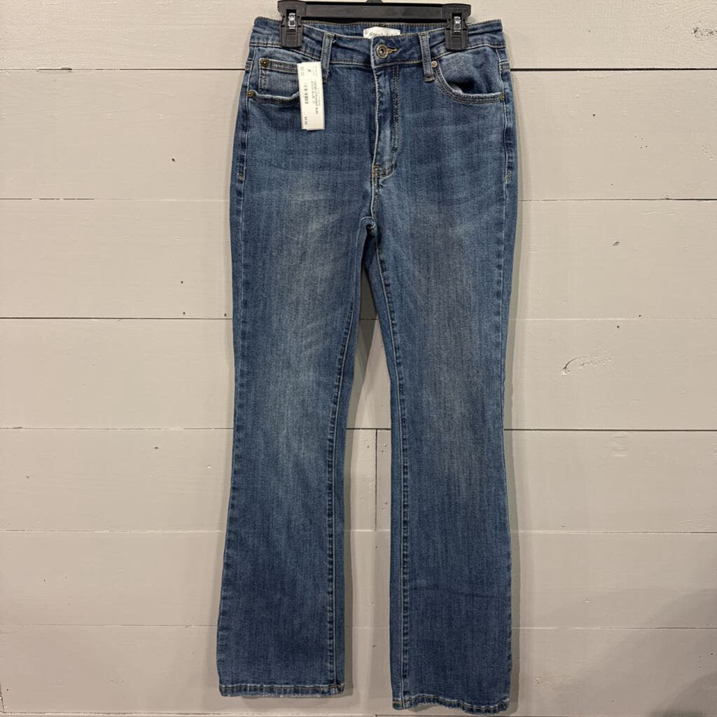 SPECIAL A,*DENIM STRAIGHT SLIM JEANS,BLUE ,27