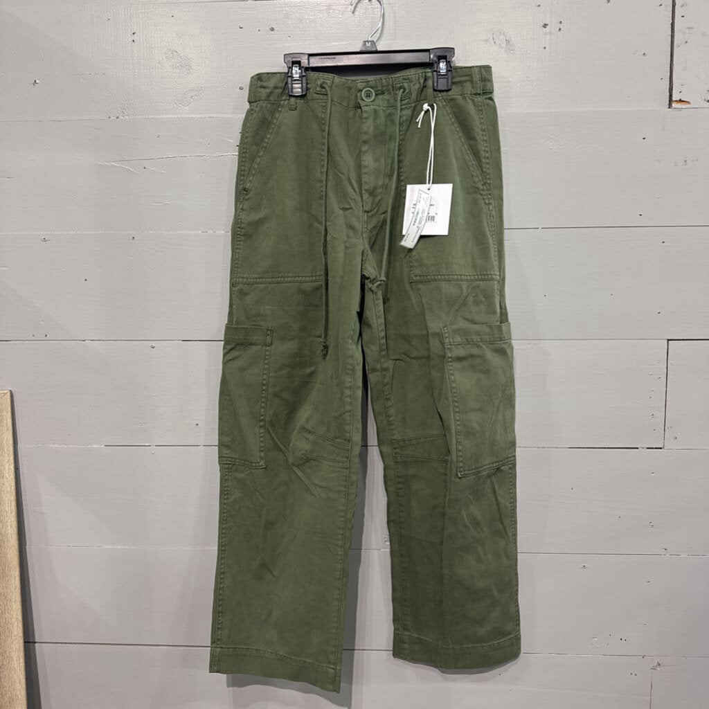 PISTOLA,NWT BARREL GREEN PANTS,ARMY GREEN,26