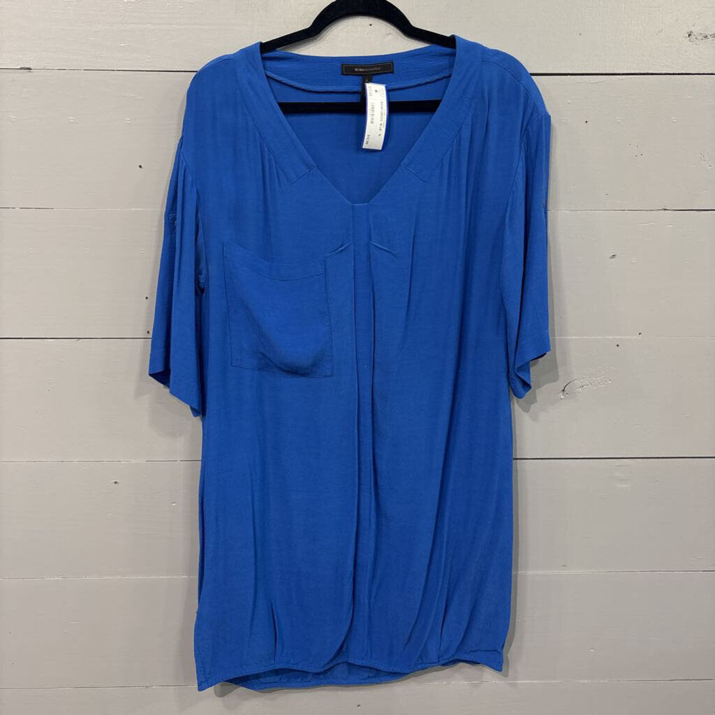BCBG,BASIC DRESS ,BLUE ,M