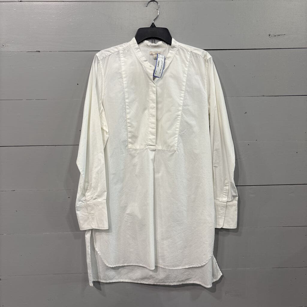 GAP,TUXEDO FRONT TUNIC,WHT,XL