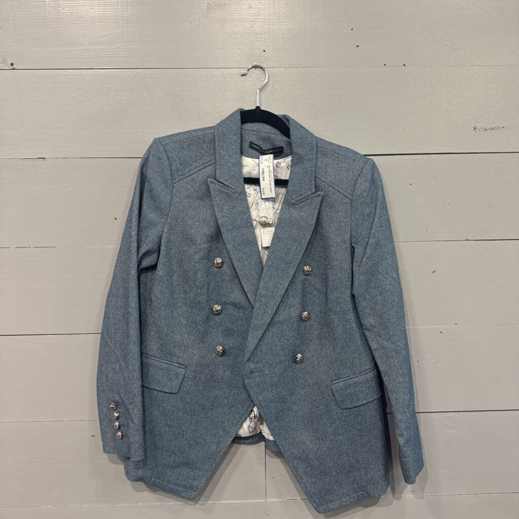 WHITE HOUSE BLACK MARKET,NWT BLAZER JACKET,AQUA,10