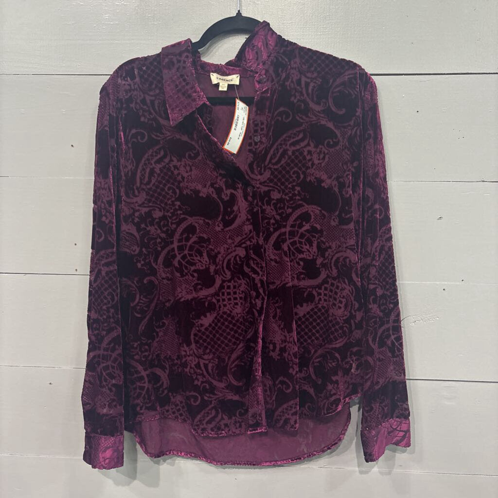 L'AGENCE, VELVET TOP , PUR,M