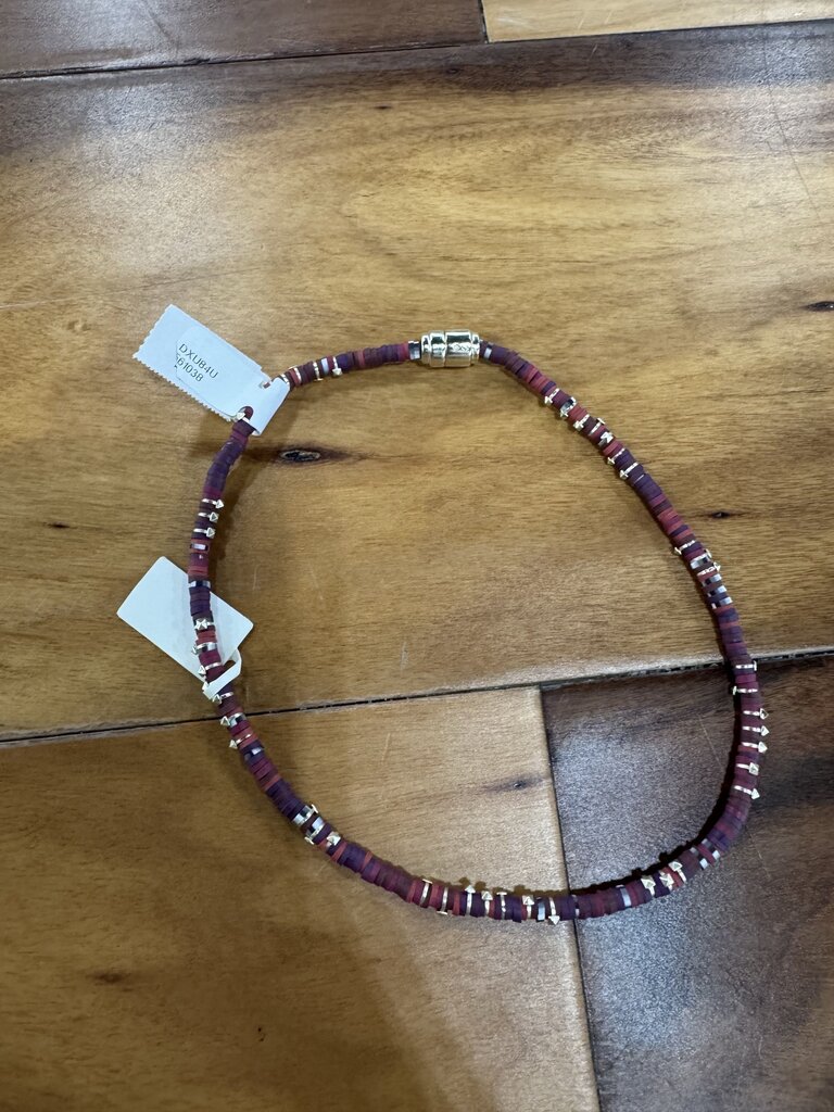 KENDRA SCOTT,NWT BEAD NECKLACE ,MAROON