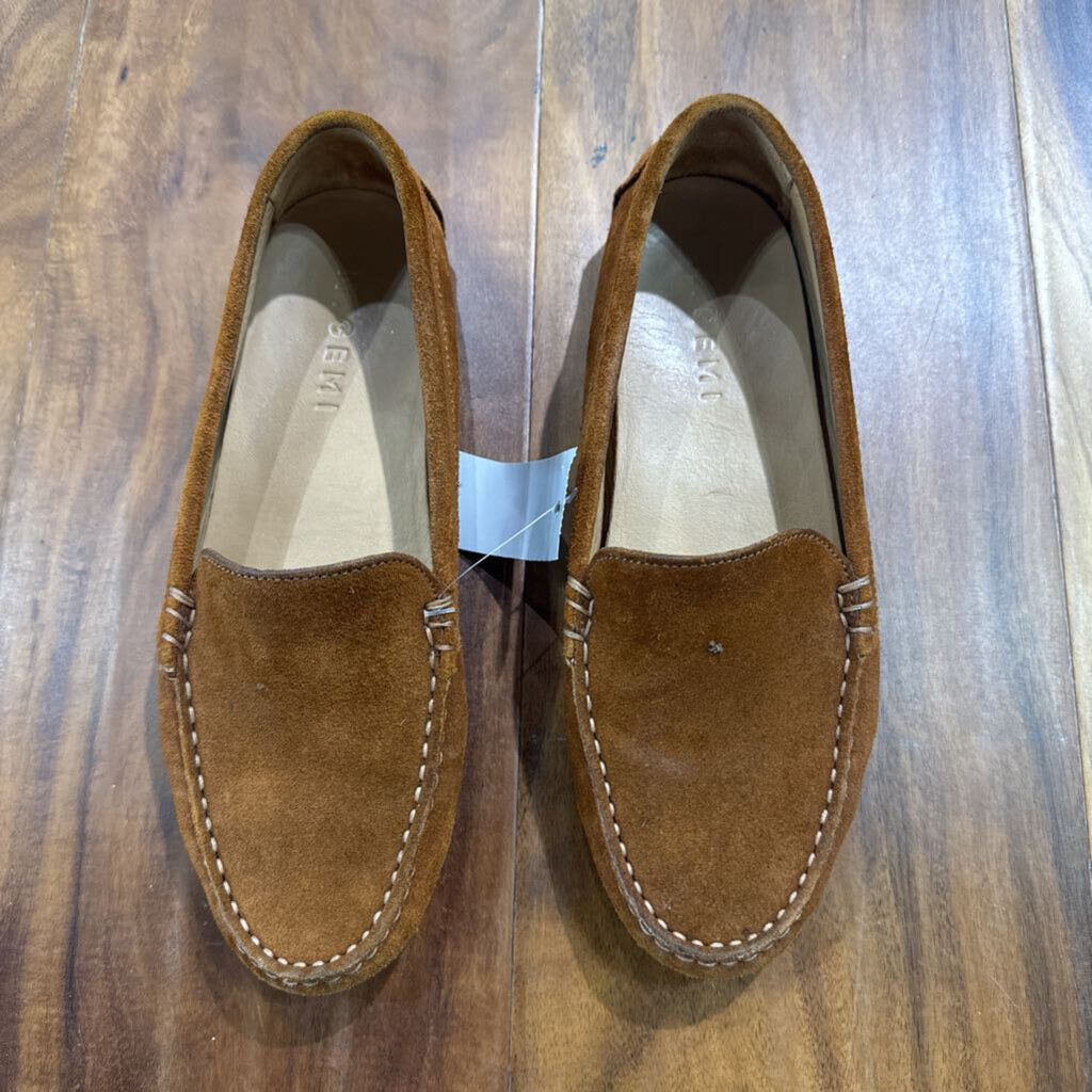 M.GEMI,*SEUDE LOAFER RETAIL$278,CAMEL ,36.5