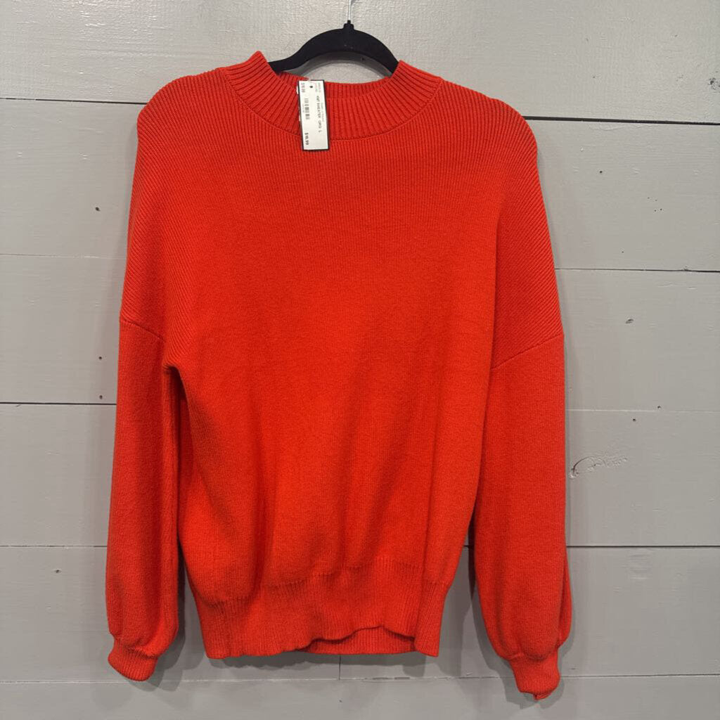 ZESSICA,KNIT SWEATER ,ORG ,L