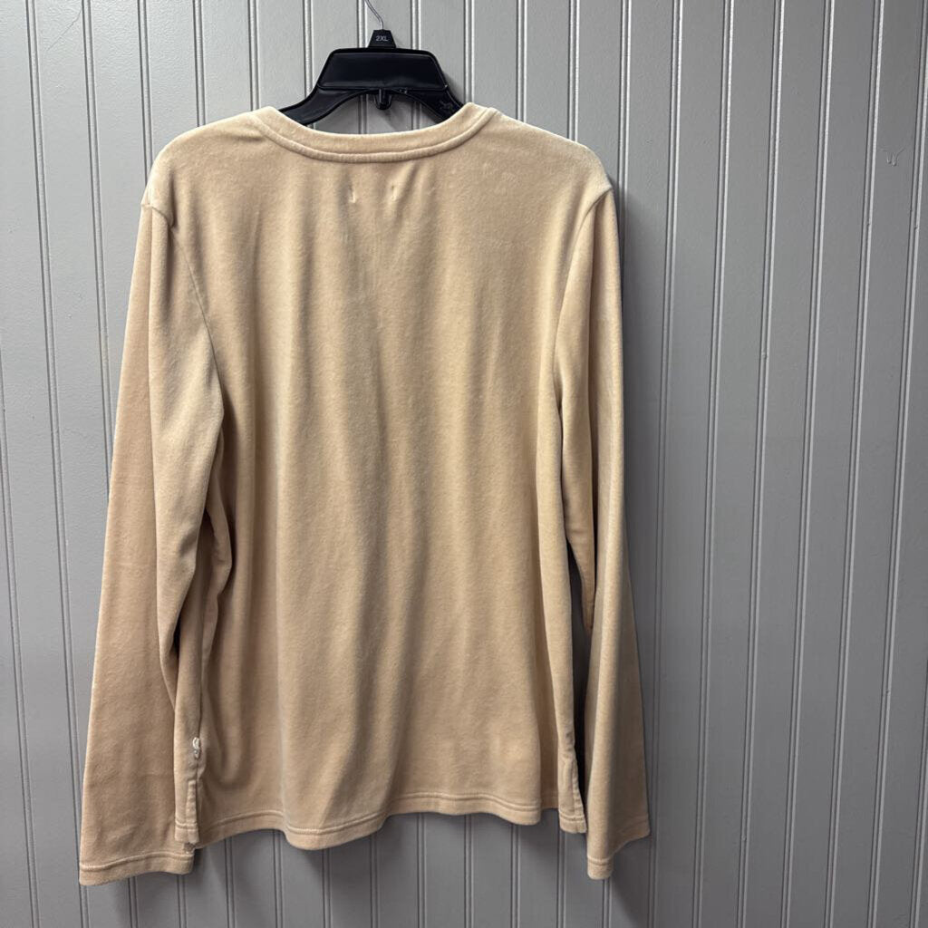 UGG,UGG LOUNGE SWEATER,TAN,L
